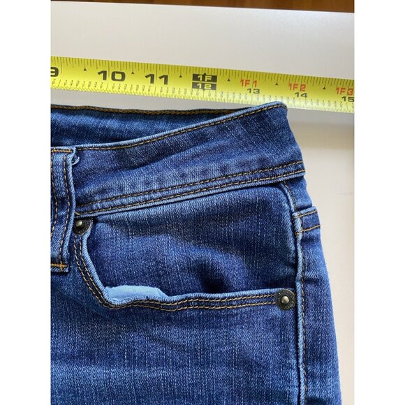 Hammer Jeans Juniors Size 9 Ankle Zip Skinny Jeans Medium Wash Stretchy Mid Rise - Picture 8 of 10